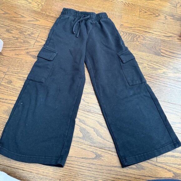 Zara Cropped Track Pants Size 7 - Picture 1 of 1